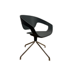 Design Nation Vad Swivel Chair by Luca Nichetto, Black