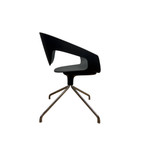 Design Nation Vad Swivel Chair by Luca Nichetto, Black