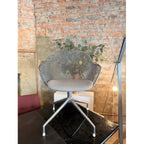 Antonio Citterio Iuta Swivel Chairs for B&B Italia, Grey, Pair - thegoodchairs