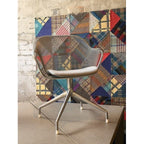 Antonio Citterio Iuta Swivel Chairs for B&B Italia, Grey, Pair - thegoodchairs