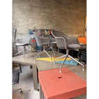 Antonio Citterio Iuta Swivel Chairs for B&B Italia, Grey, Pair - thegoodchairs