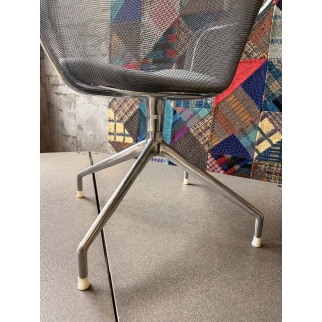 Antonio Citterio Iuta Swivel Chairs for B&B Italia, Grey, Pair - thegoodchairs