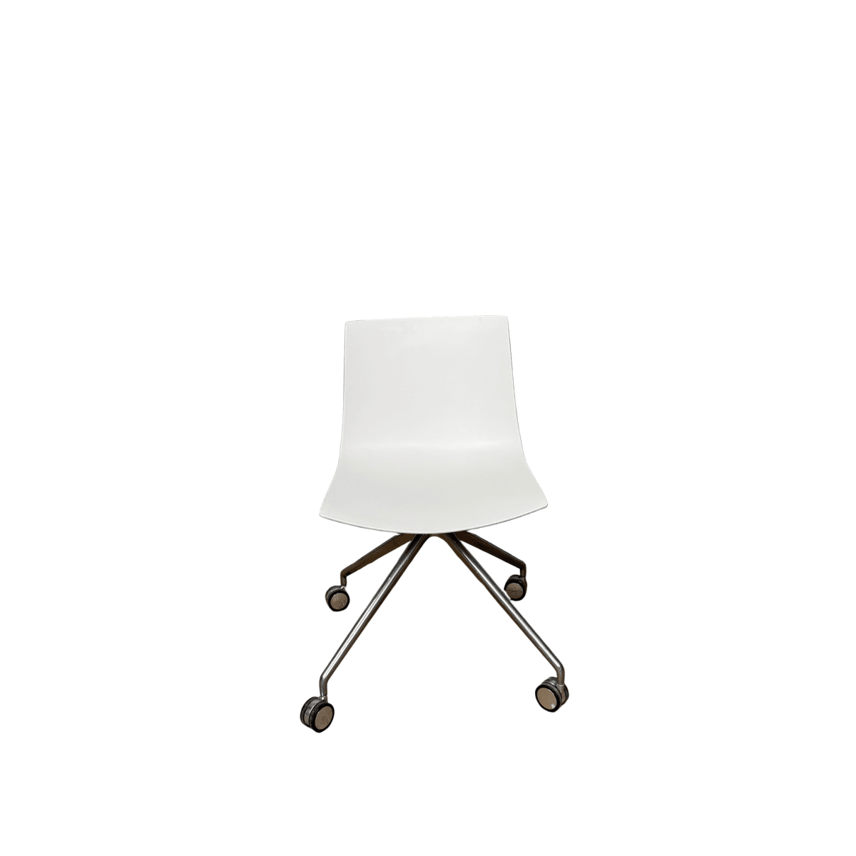 Arper 46 White Office Chair - thegoodchairs