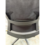 Black Task Chair With Armrests - thegoodchairs