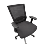 Black Task Chair With Armrests - thegoodchairs