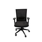 Black Task Chair With Armrests - thegoodchairs