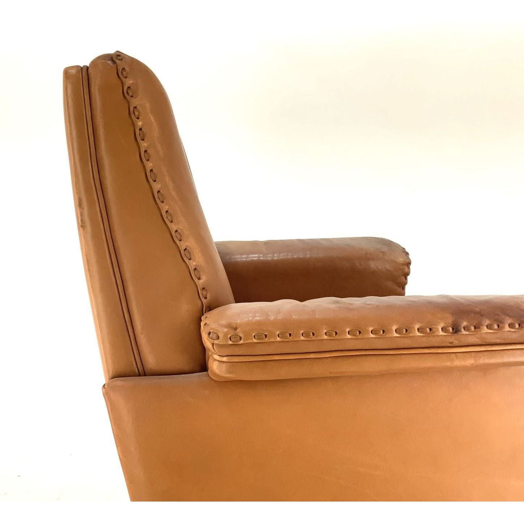 De Sede DS35 31 Executive Office Chair, Tan Leather, Switzerland, 1970s - thegoodchairs