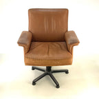 De Sede DS35 31 Executive Office Chair, Tan Leather, Switzerland, 1970s - thegoodchairs