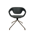 Design Nation Vad Swivel Chair by Luca Nichetto, Black - thegoodchairs