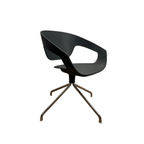 Design Nation Vad Swivel Chair by Luca Nichetto, Black - thegoodchairs