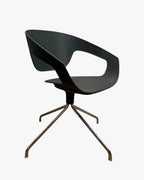 Design Nation Vad Swivel Chair by Luca Nichetto, Black - thegoodchairs