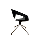 Design Nation Vad Swivel Chair by Luca Nichetto, Black - thegoodchairs