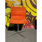 Diemme Swivel Chair, Orange - thegoodchairs
