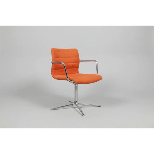 Diemme Swivel Chair, Orange - thegoodchairs