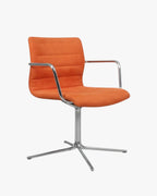 Diemme Swivel Chair, Orange - thegoodchairs