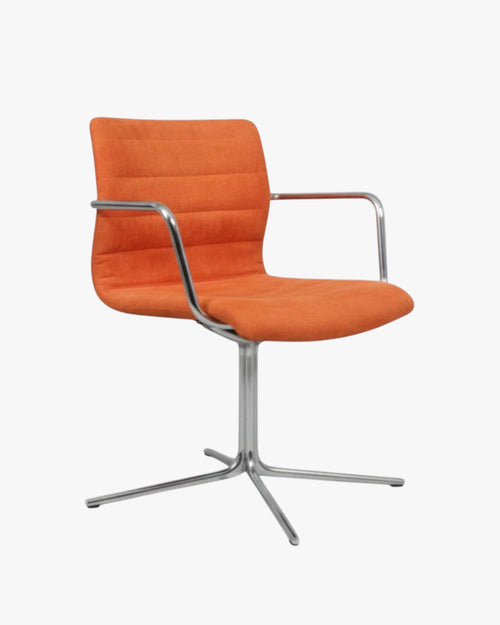 Diemme Swivel Chair, Orange - thegoodchairs