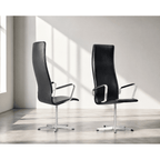Fritz Hansen Danish Modern Oxford High Back Lounge Chairs, Designed by Arne Jacobsen for - thegoodchairs