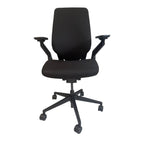 Steelcase Gesture Ergonomic Task Chair, Black Fabric, Black Frame, Fully Adjustable Arms