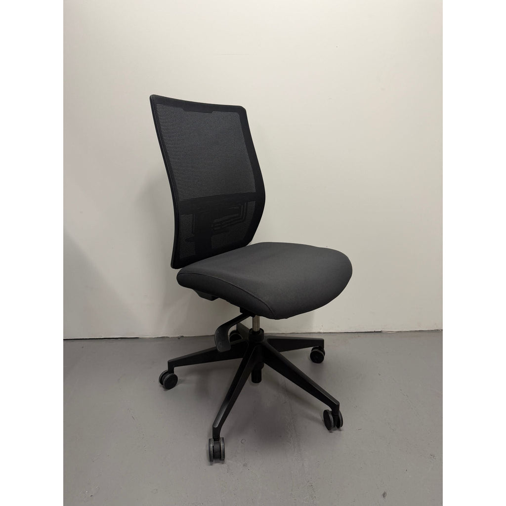 Haworth Aloha - Ergonomic Task Chair - Black - thegoodchairs