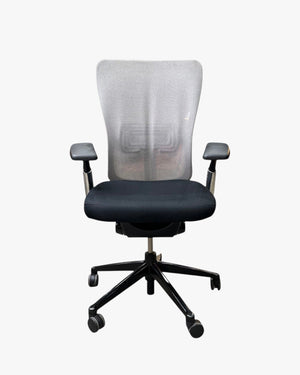 Haworth Zody Chairs Refurbished With New Arm Pads and Lumbar System