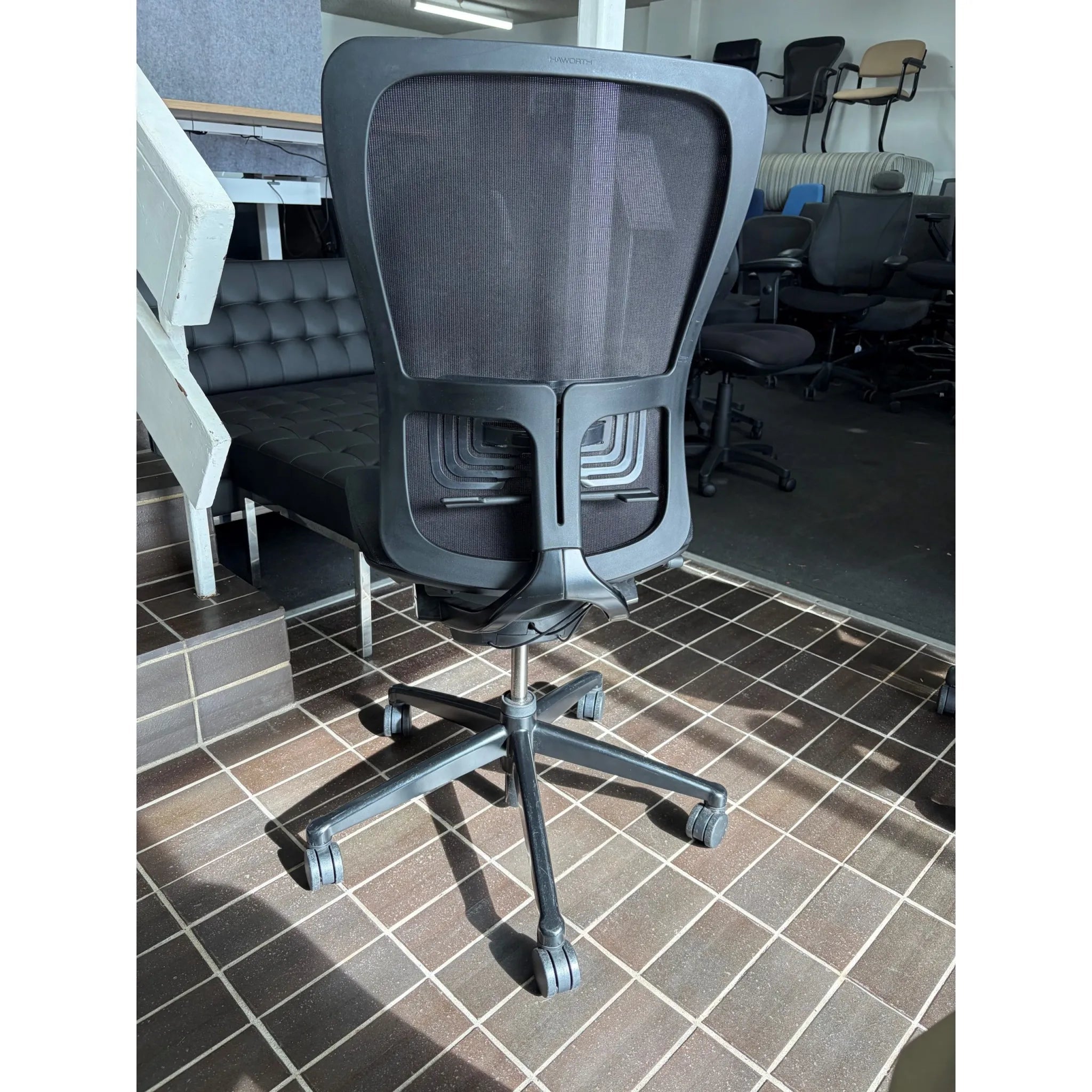Haworth Zody Ergonomic Task Chair, Black - thegoodchairs