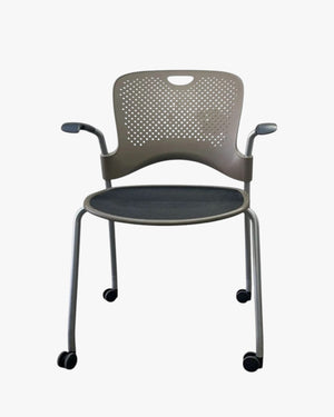 Herman Miller Caper Meeting Chair, Cappuccino