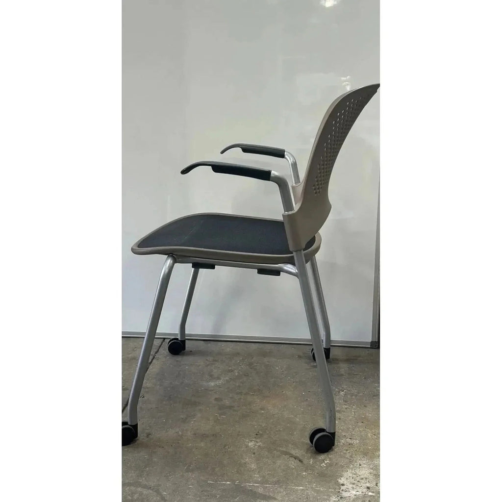 Herman Miller Caper - Meeting Chair - Cappuccino - thegoodchairs