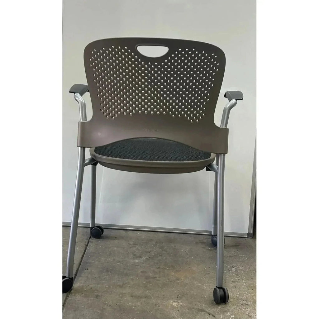 Herman Miller Caper - Meeting Chair - Cappuccino - thegoodchairs