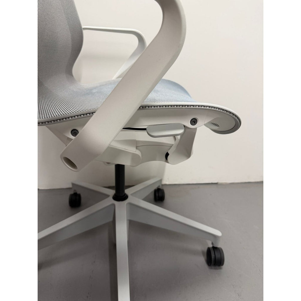Herman Miller Cosm - Task Chair - Low Back - Mineral | Grey - thegoodchairs