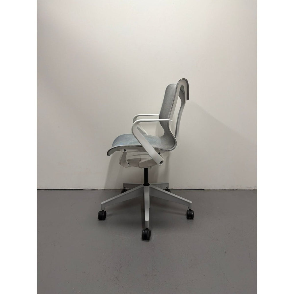 Herman Miller Cosm - Task Chair - Low Back - Mineral | Grey - thegoodchairs