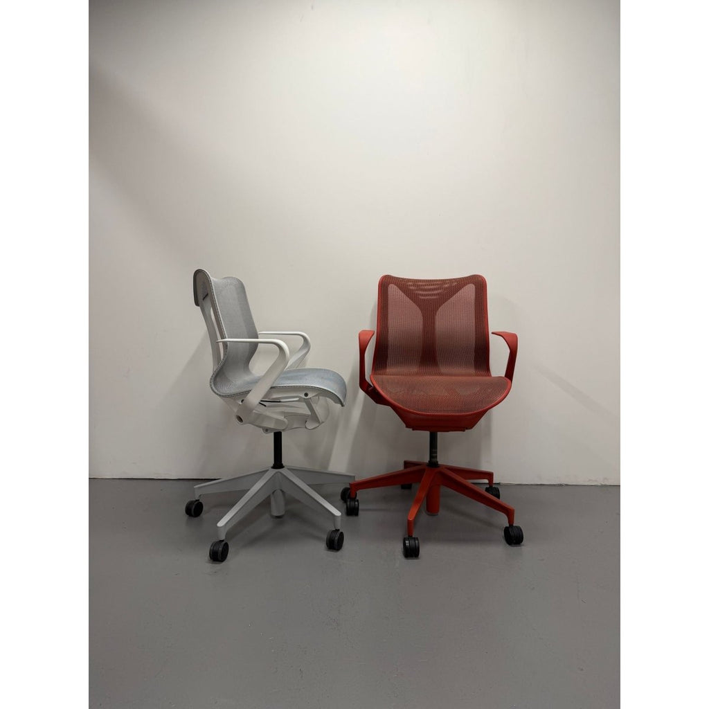 Herman Miller Cosm - Task Chair - Low Back - Mineral | Grey - thegoodchairs