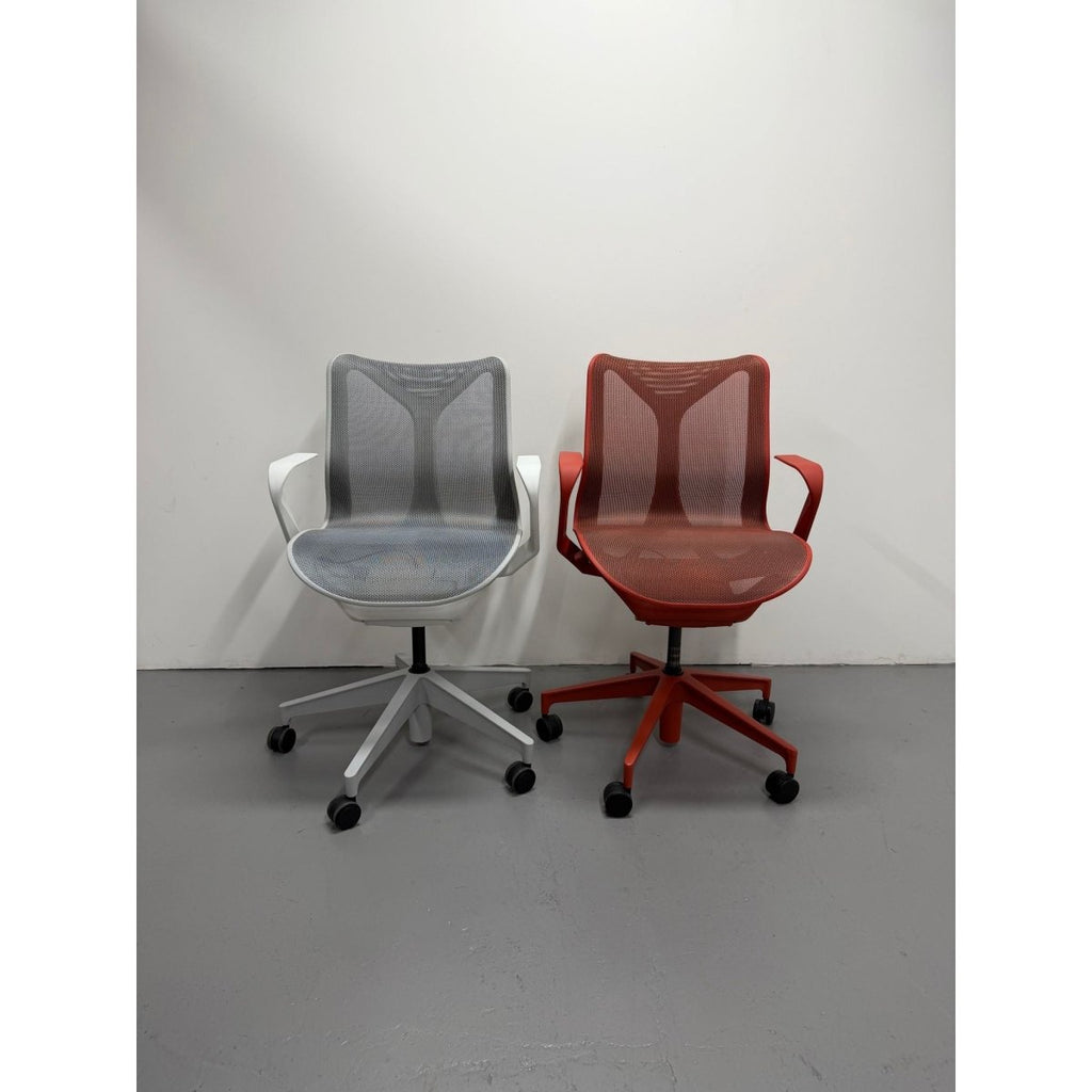 Herman Miller Cosm - Task Chair - Low Back - Mineral | Grey - thegoodchairs