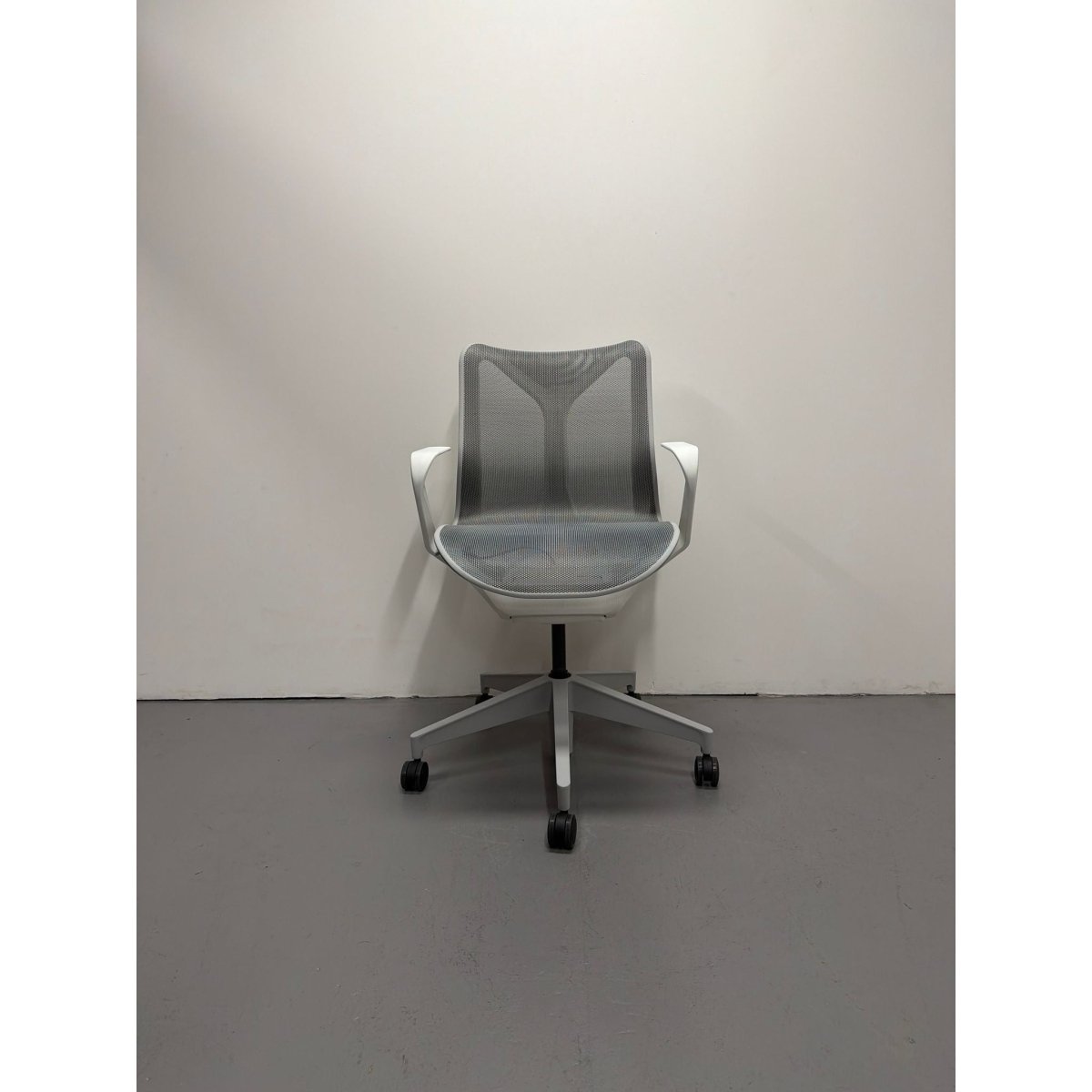 Herman Miller Cosm - Task Chair - Low Back - Mineral | Grey - thegoodchairs