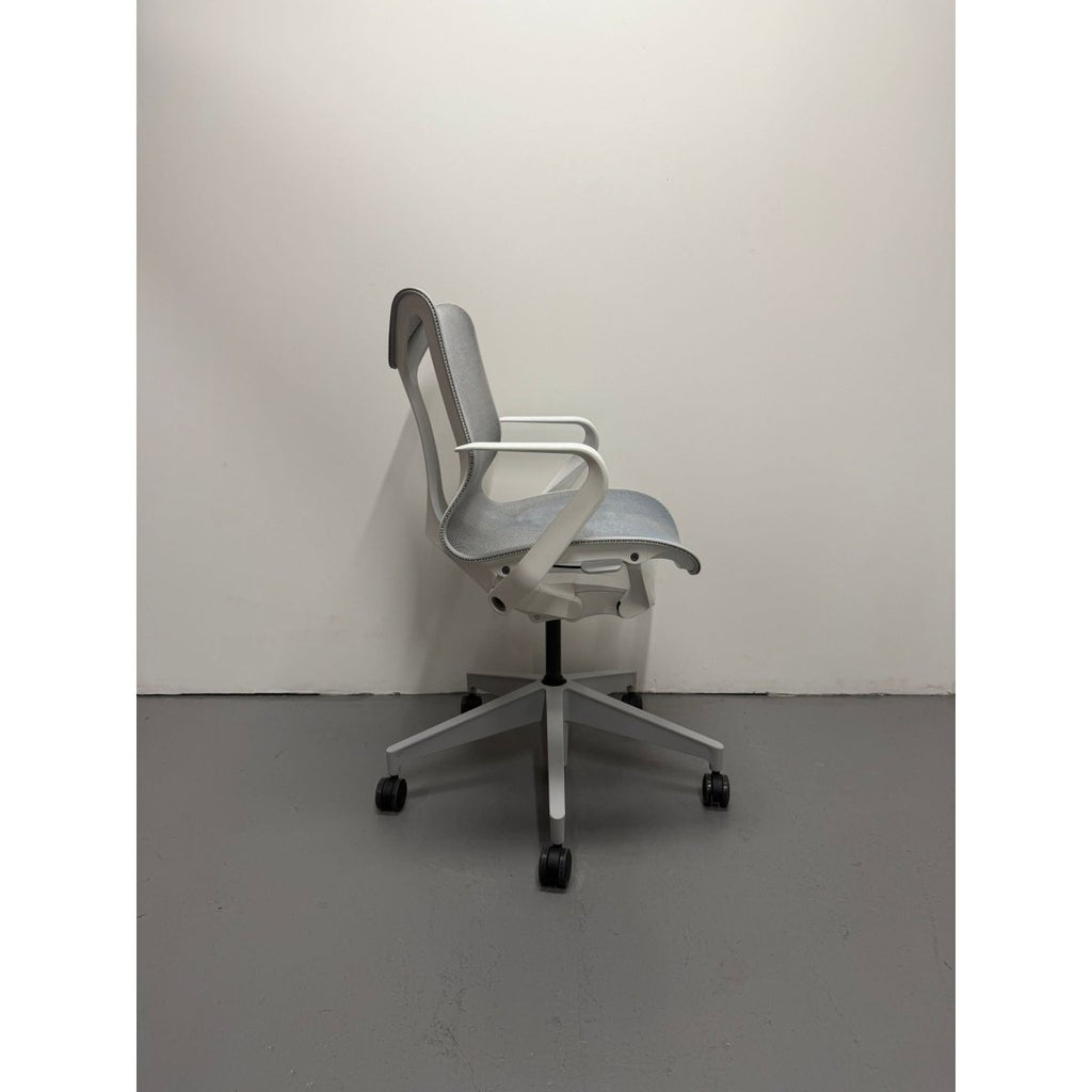 Herman Miller Cosm - Task Chair - Low Back - Mineral | Grey - thegoodchairs