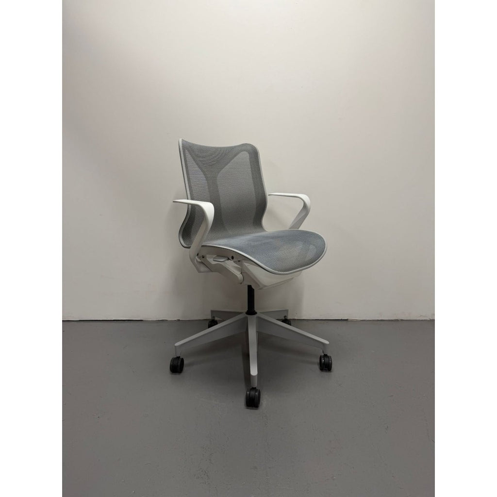 Herman Miller Cosm - Task Chair - Low Back - Mineral | Grey - thegoodchairs