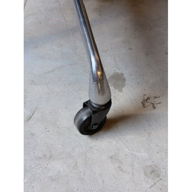 Herman Miller Eames Aluminium Group EA335 Management Chair, Black, Industrial Castors - thegoodchairs