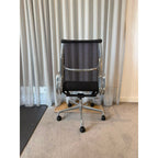 Herman Miller Eames Aluminium Group High-Back Executive Chair, Black Mesh - thegoodchairs