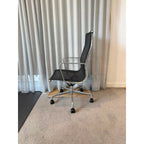 Herman Miller Eames Aluminium Group High-Back Executive Chair, Black Mesh - thegoodchairs