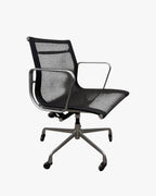 Herman Miller Eames Aluminum Group EA334 - Mesh Chair - Aluminium - thegoodchairs