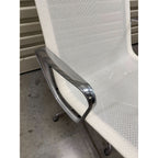 Herman Miller Eames EA116 - Lounge Chair, White Mesh - thegoodchairs
