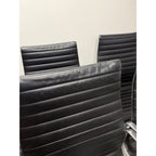 Herman Miller Eames - High Back, Black Leather - thegoodchairs