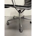 Herman Miller Eames - High Back, Black Leather - thegoodchairs