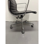 Herman Miller Eames - High Back, Black Leather - thegoodchairs