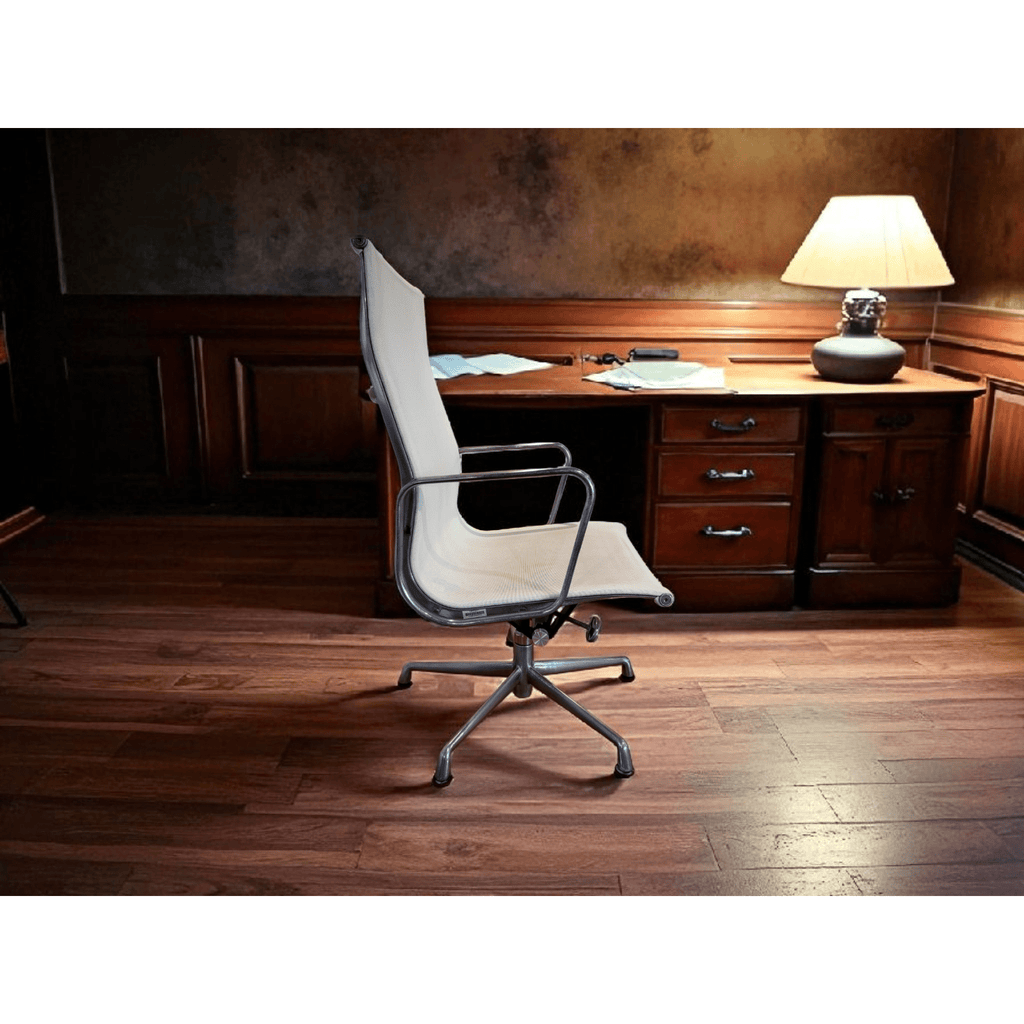 Herman Miller Eames - High Back, White Mesh - thegoodchairs
