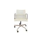 Herman Miller Eames - Office Chair, Cream Mesh - thegoodchairs