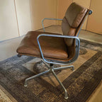Herman Miller Eames Soft Pad - Light Tan, 1970s - thegoodchairs