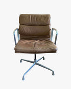 Herman Miller Eames Soft Pad - Light Tan, 1970s - thegoodchairs