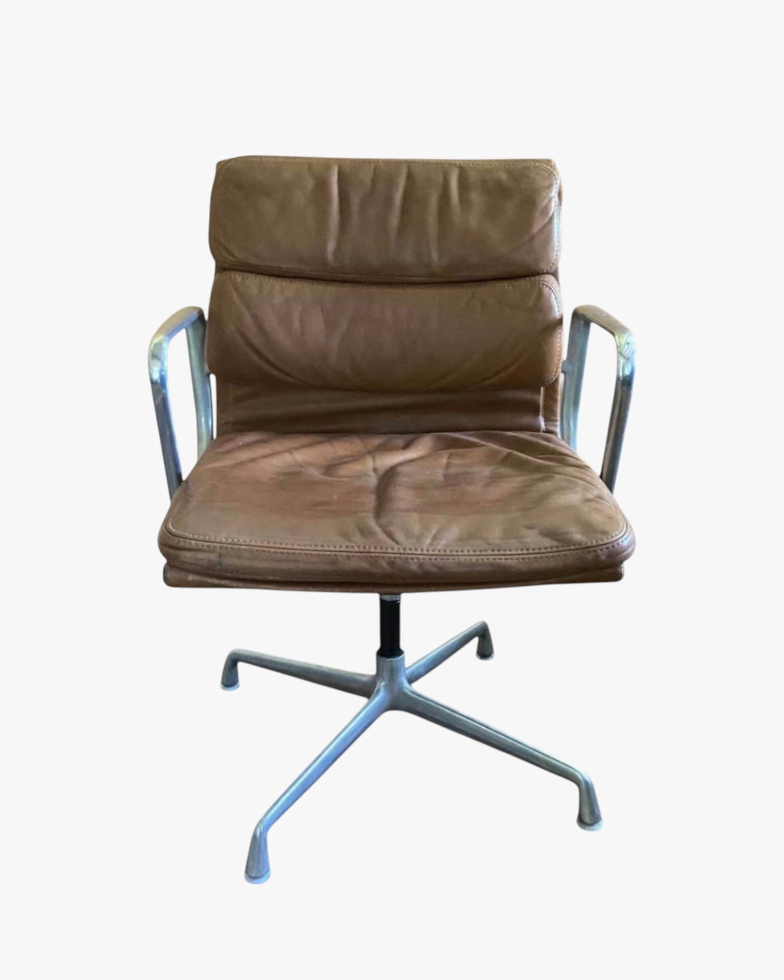 Herman Miller Eames Soft Pad - Light Tan, 1970s - thegoodchairs