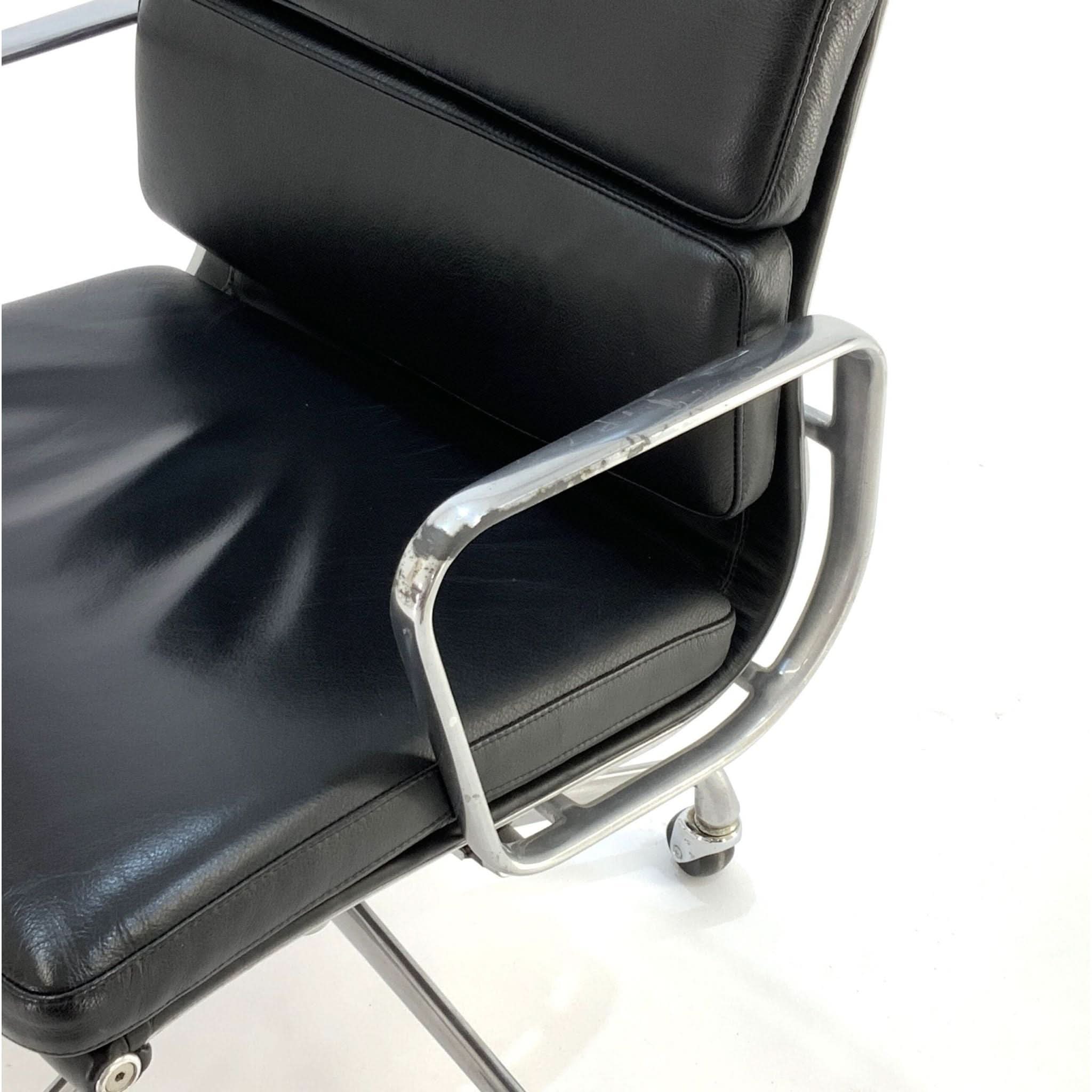 Herman Miller Eames Soft Pad - Low Back, Black - thegoodchairs