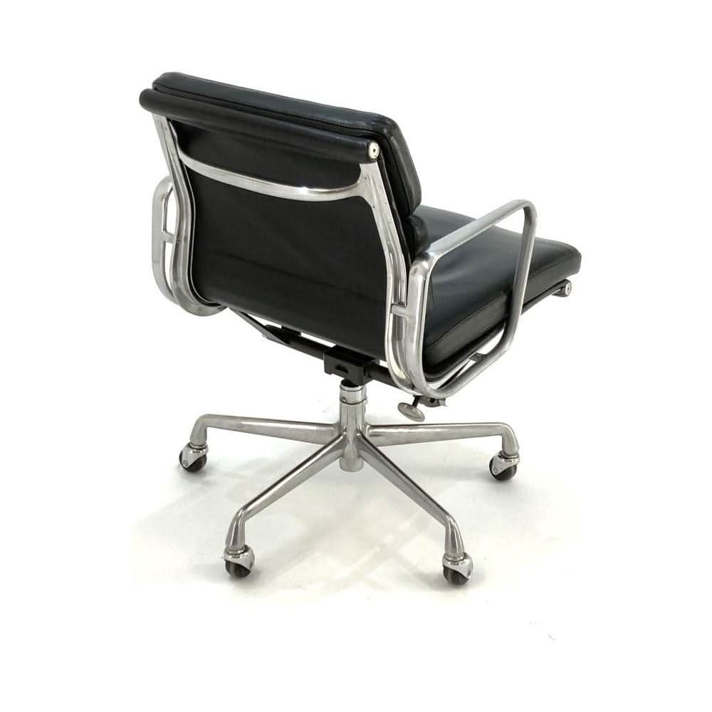 Herman Miller Eames Soft Pad - Low Back, Black - thegoodchairs